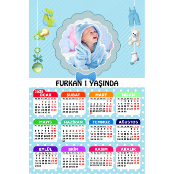 Hoşgeldin Bebek  Temalı Takvim Magnet