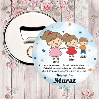 İki Abla ile Erkek Kardeş Temalı Magnet Açacak