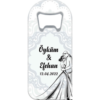 İlk Dans Gelin Damat Temalı Uzun Magnet Açacak