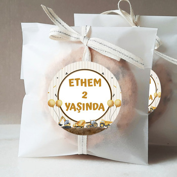 İş Makineleri Soft Temalı Sticker
