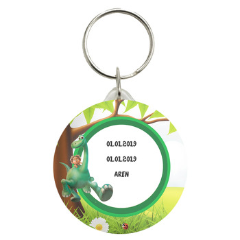 İyi Bir Dinozor Temalı Anahtarlık