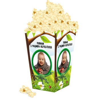 İyi Bir Dinozor Temalı Popcorn Kutusu