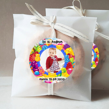 Jelibon Temalı Resimli Sticker