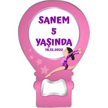 Jimnastik Temalı Balon Magnet Açacak