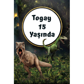 Jurassic Park Dinozorlar Temalı Doğum Günü Afiş