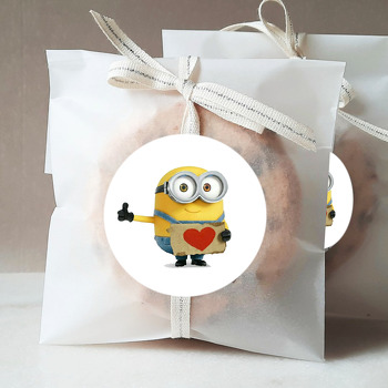 Kalpli Minion Temalı Sticker
