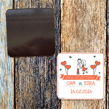Karikatürlü Magnet