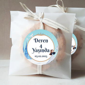Karlar Prensesi Temalı Sticker