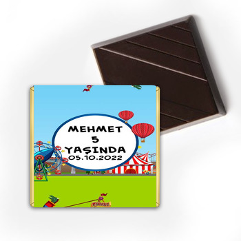Karnaval Temalı Çikolata Sargısı