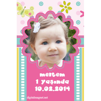 Kelebek Fonlu Magnet