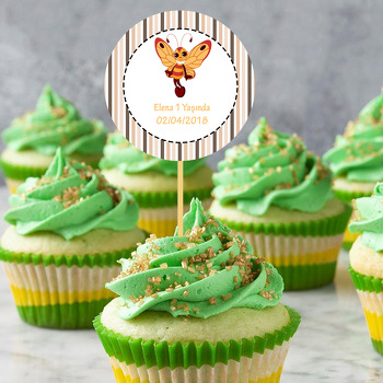 Kelebek Temalı Kürdan Süs