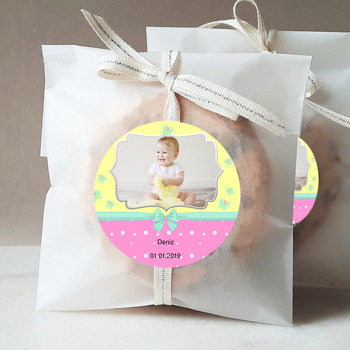 Kelebek Temalı Resimli Sticker