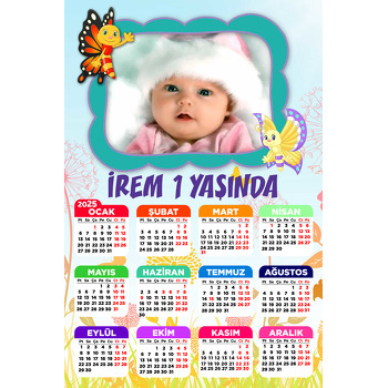 Kelebek Temalı Takvim