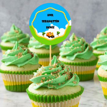 Kepçe Temalı Kürdan Süs