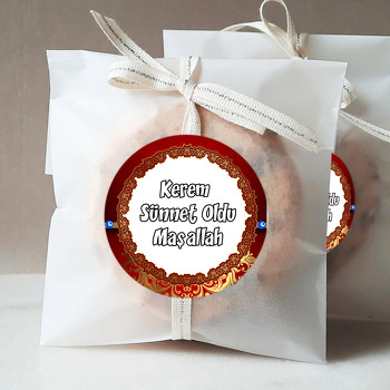 Kırmızı Sünnet Temalı Sticker