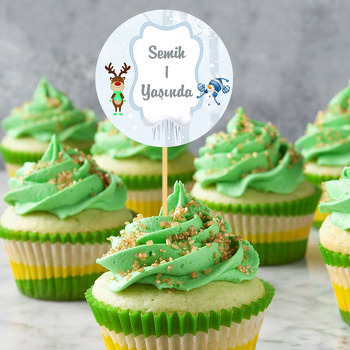 Kış Temalı Kürdan Süs