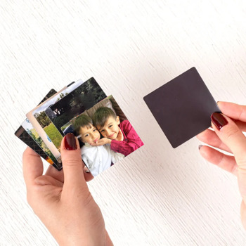 Kişiye Özel Baskılı Kare Magnet