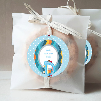 Kişiye Özel D Harfi Temalı Sticker