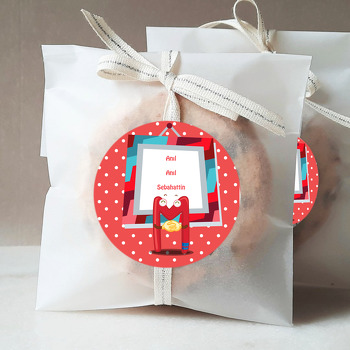 Kişiye Özel M Harfi Temalı Sticker