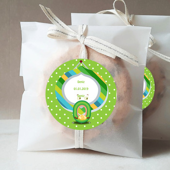 Kişiye Özel O Harfi Temalı Sticker