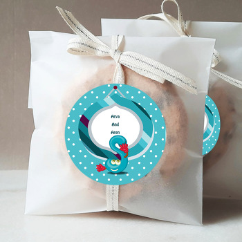 Kişiye Özel S Harfi Temalı Sticker