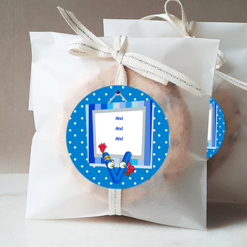 Kişiye Özel V Harfi Temalı Sticker