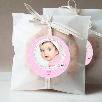 Kız Bebek İçin Diş Buğdayı Sticker