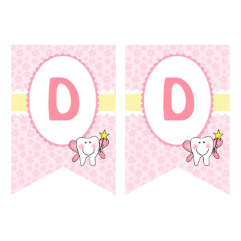 Kız Diş Temalı Flama Banner