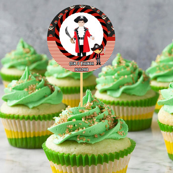 Korsan 2 Temalı Resimli Kürdan Süs