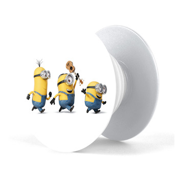 Koşan Minionlar Temalı Pop Socket Telefon Tutucu