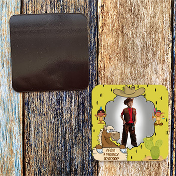 Kovboy Temalı Magnet 2