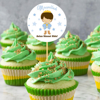 Küçük Prens ile Sünnet Temalı Parti Kürdan Süs