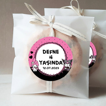 Kuromi Temalı Sticker