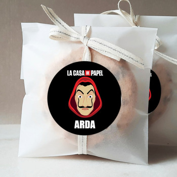 La Casa De Papel Arma Temalı Sticker