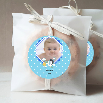 Leylek 2 Temalı Hoşgeldin Bebek Sticker