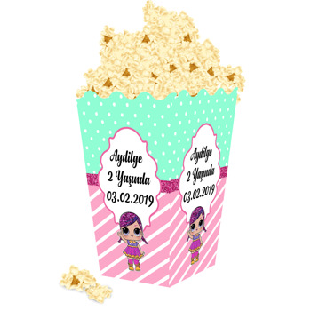 Lol Surprise Super BB Temalı Popcorn Kutusu
