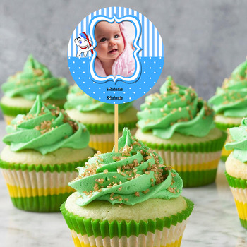 Mavi Bebekli Diş Buğdayı Kürdan Süs