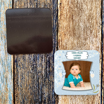 Mavi Kalp Temalı  Magnet