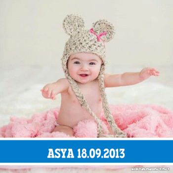 Mavi Şeritli Kişiye Özel Fotoğraflı Kare Magnet