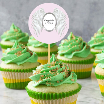 Melek Kanat Temalı Kürdan Süs