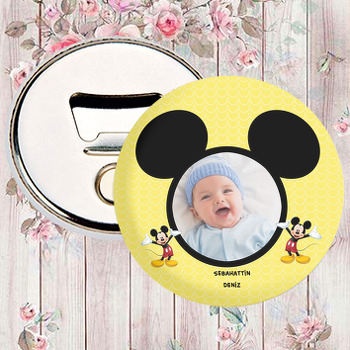 Mickey Mouse Temalı Magnet Açacak