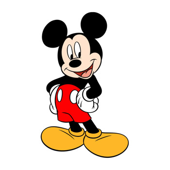 Mickey Mouse Temalı Masa Önü Ayaklı Dekor