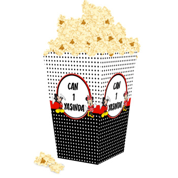 Mickey Mouse Temalı Popcorn Kutusu