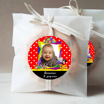 Mickey Mouse ve Arkadaşları Temalı Resimli Sticker
