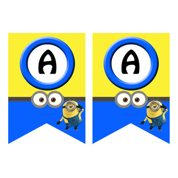 Minion Temalı Flama Banner