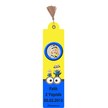 Minion Temalı  Kitap Ayracı