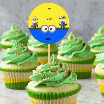 Minion Temalı Kürdan Süs 