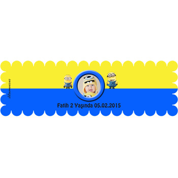 Minion Temalı Peçete Sargısı
