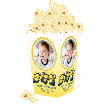 Minion 2 Temalı Popcorn Kutusu