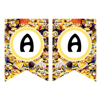 Minionlar Temalı Flama Banner